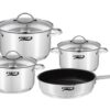 Bộ nồi từ 4 chiếc Chefs EH-CW4430 1 EH CW4430
