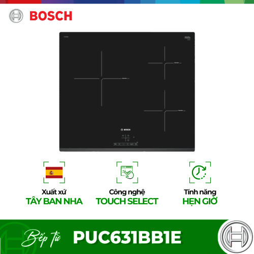 Bếp từ 3 vùng nấu Bosch PUC631BB1E