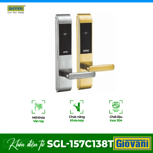 Khóa điện tử thông minh Giovani SGL-157C138T