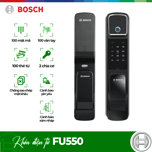 Khóa cửa điện tử Bosch FU550