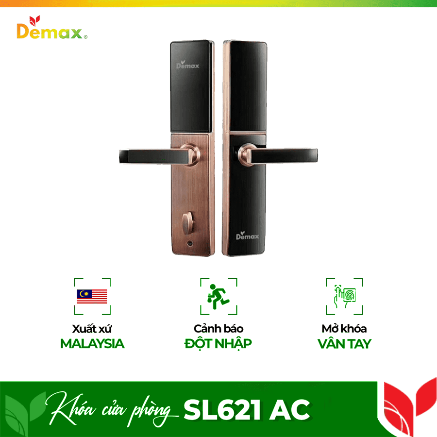Khóa cửa thông minh Demax SL621 AC » Bếp Hoàng Cương