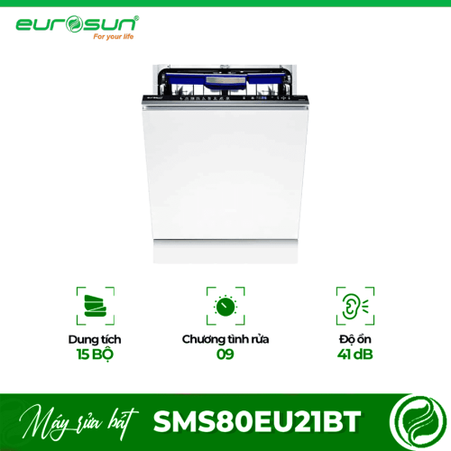 Máy rửa bát Eurosun SMS80EU21BT
