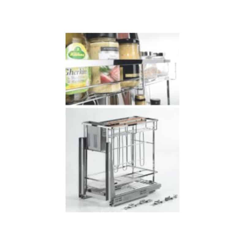 Giá dao thớt chai lọ inox 201, nan dẹt Faster MF300SD Giá dao thớt chai lọ inox 201, nan dẹt Faster MF300SD