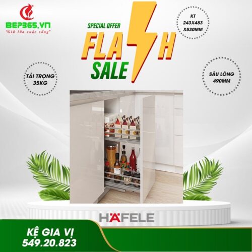 Bộ rổ gia vị Hafele Omero 549.20.823 300mm