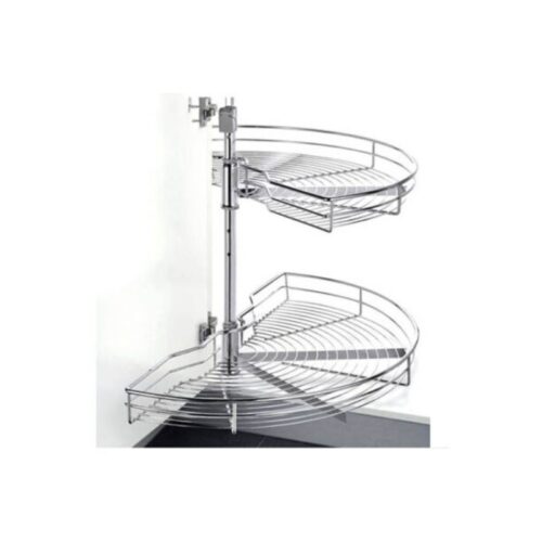 Mâm xoay inox nan tròn Eurogold TR180C 3 Hình ảnh thực tế mâm xoay inox nan tròn Eurogold TR180C