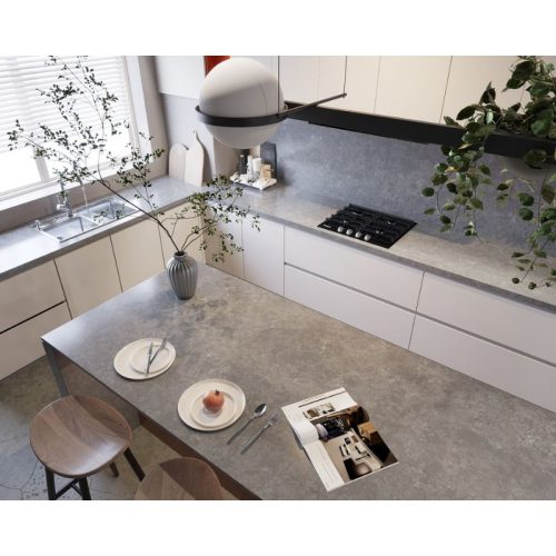 Ảnh thực tế đá nhân tạo Vicostone Tartufo BQ8863