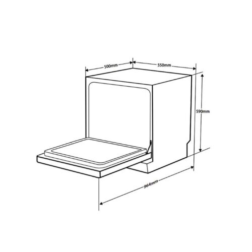 Máy rửa bát Hafele HDW-T5551B 538.21.340 5 may rua bat hafele hdw t5551b 538 21 340 3