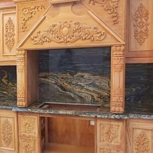 Ảnh đá bàn bếp Thạch anh tự nhiên