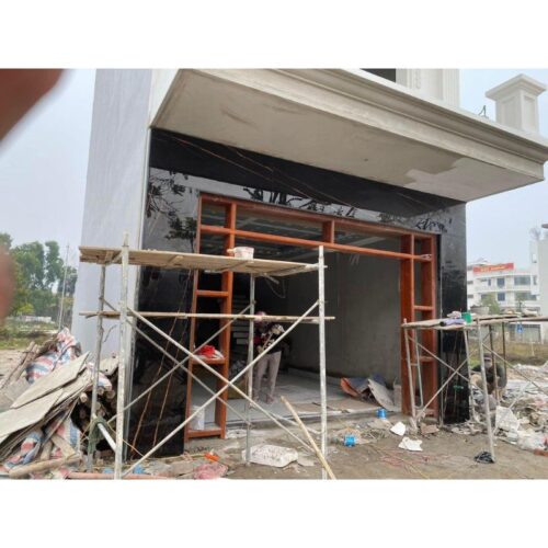 Đá nung kết ốp mặt tiền nhà