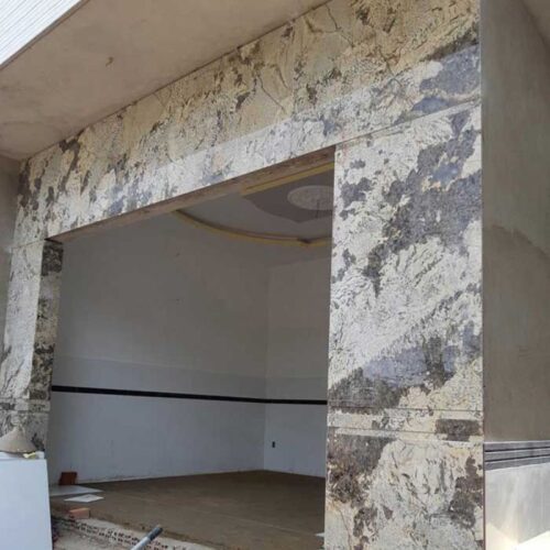 Đá ốp mặt tiền ĐOMT-Exotic Beyige