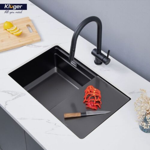 Ảnh chậu rửa bát 1 hố Kluger KWU8161FB-S70