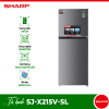 Tủ lạnh 2 cánh ngăn đá trên 197 lít Sharp SJ-X215V-SL 1 sj x215v sl optimized