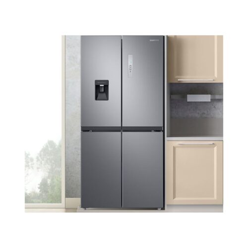 hinh anh thuc te tu lanh 4 canh 488 lit samsung rf48a4010m9 sv