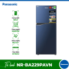 Tủ Lạnh 2 cánh Inverter 188 Lít Panasonic NR-BA229PAVN 2 nr ba229pavn optimized