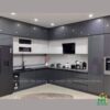 Tủ bếp gỗ An Cường AC21 - Tủ bếp chữ L, hiện đại