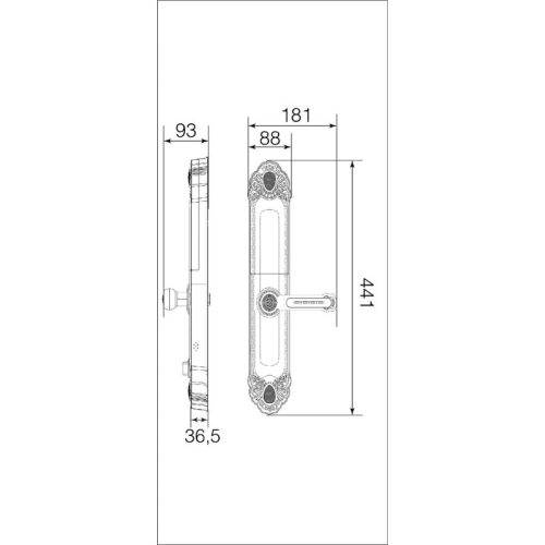 kich thuoc khoa thong minh faster fs039 1 ac