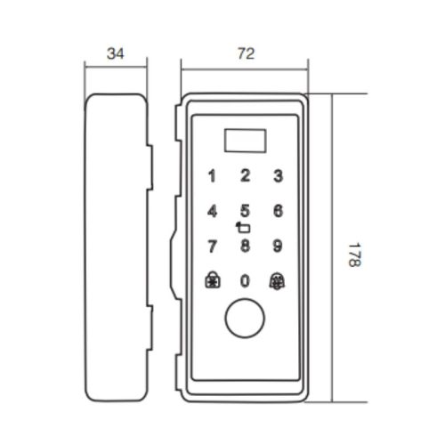 kich thuoc khoa thong minh faster fsg01app bl